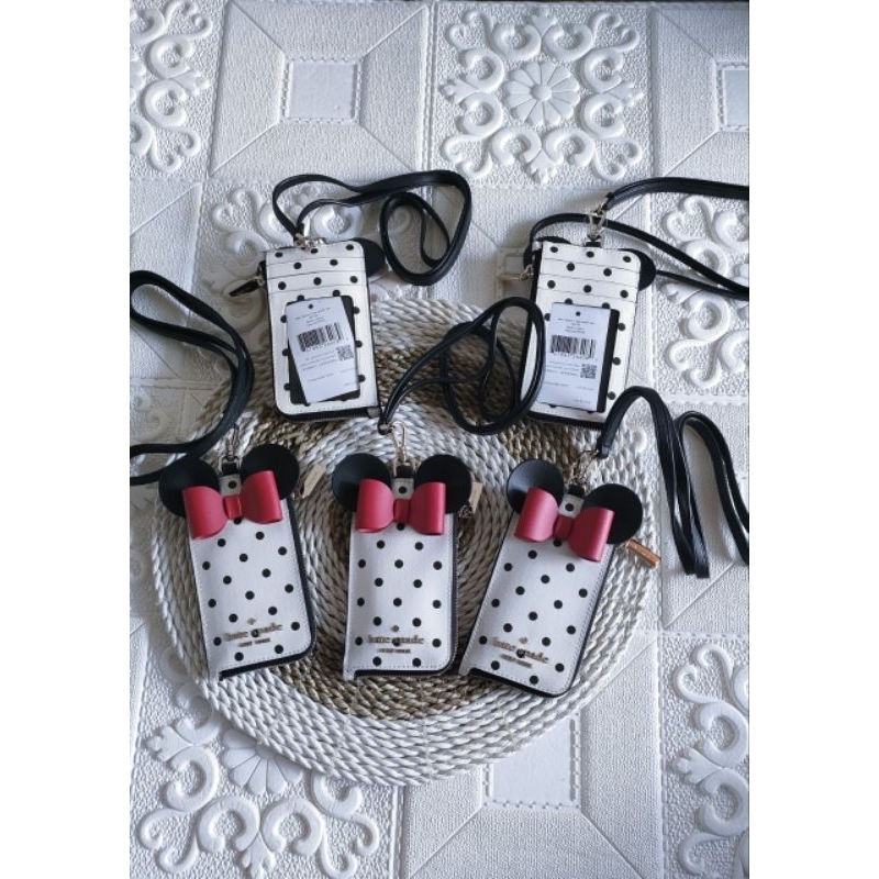 

Lanyard Minnie X Polka Black Multi