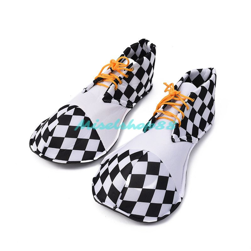 Sepatu badut dewasa motif terlengkap lucu clown shoes lucu