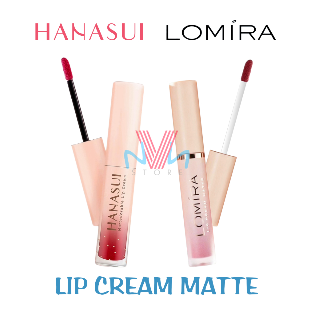 HANASUI MATTEDORABLE LIP CREAM - LIP CREAM MURAH