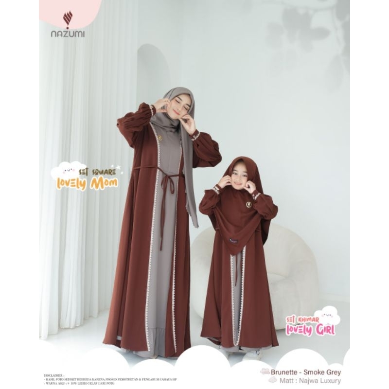 Couple ibu dan anak Lovely mom & kids by nazumi