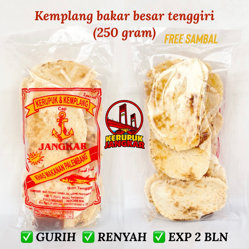 

Kemplang Bakar Besar Asli Palembang 250Gr | Kerupuk Kemplang