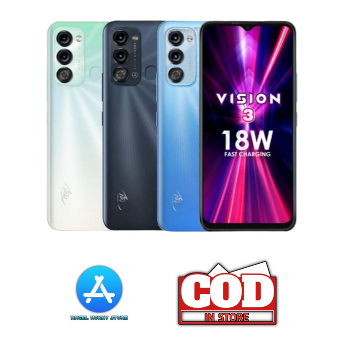 Itel Vision 3 2/32 RAM 2GB ROM 32GB GARANSI RESMI