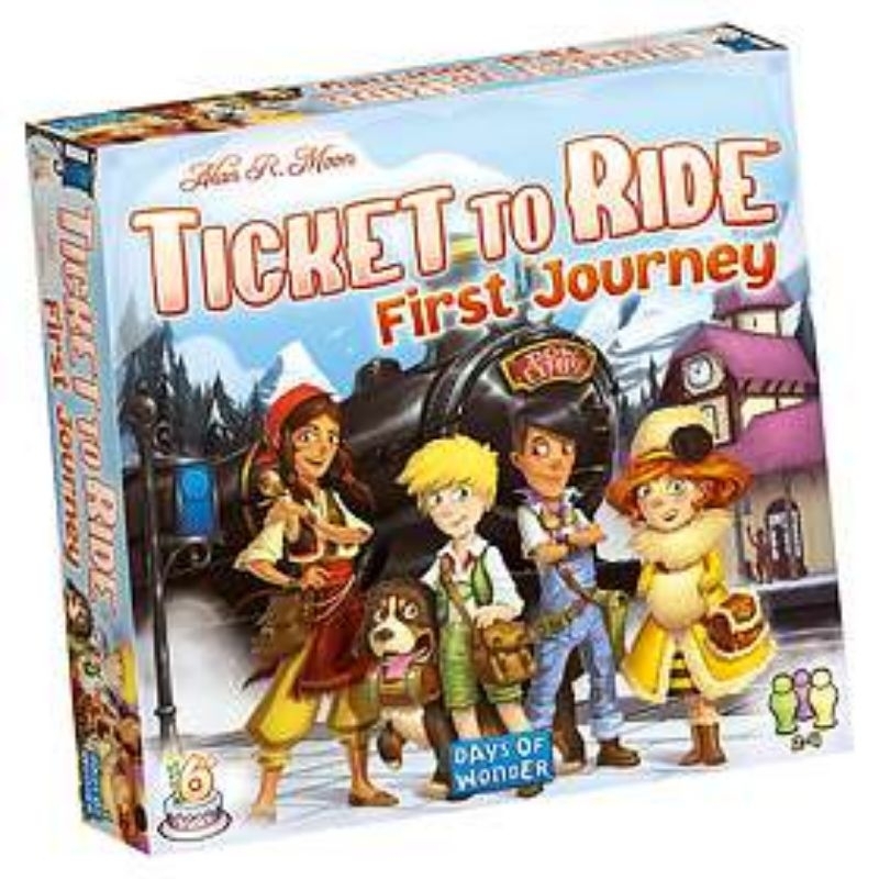 TICKET TO RIDE FIRST JOURNEY TO EUROPE BOARD GAME