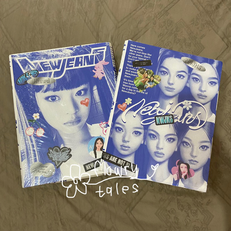 Ready Album Bluebook NewJeans Sealed | Group Hanni Minji Hyein Haerin Danielle Ver Murah Kpop NWJNS