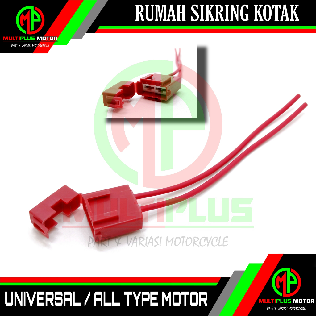 Rumah sekring sikring kotak tancep MOTOR,HONDA,YAMAHA,SUZUKI,KAWASAKI,KARISMA,MIO,
