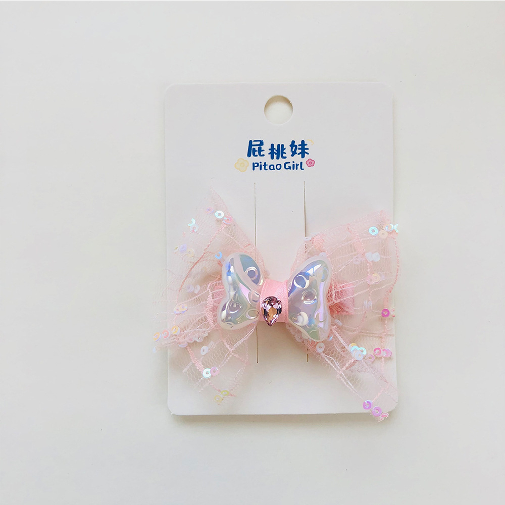 Caliloops Jepit Pita Rambut Anak Perempuan Lucu Korea Rainbow Aleic
