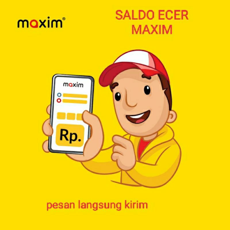 SALDO MAXIM ECERAN LANGSUNG KIRIM