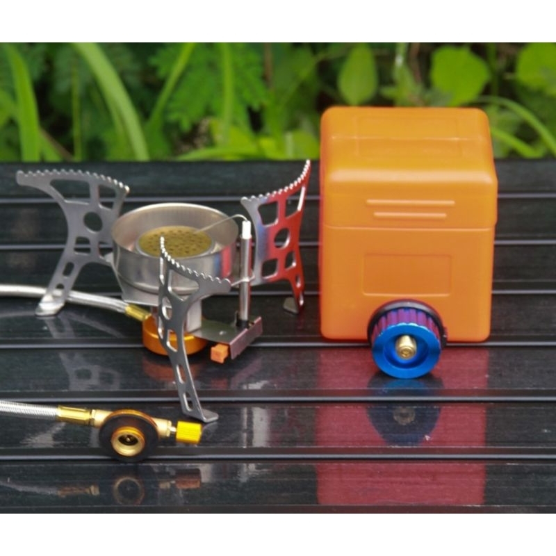 (FULLSET) KOMPOR CAMPING HIKING MINI PORTABEL ULTRALIGHT ZYZY TUNGKU TEMBAGA / KOMPOR LIPAT