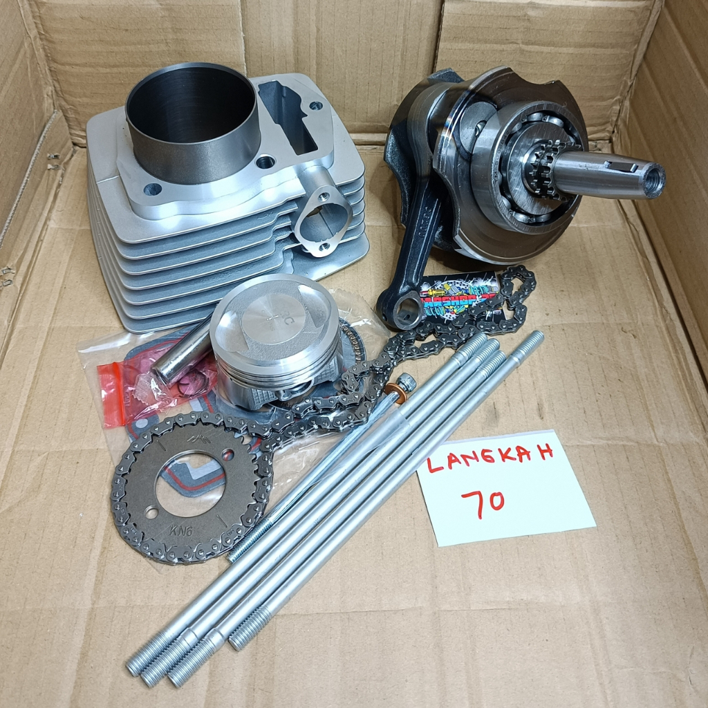 Paket bore up stroke up 250cc tiger gl neotech megapro langkah 70