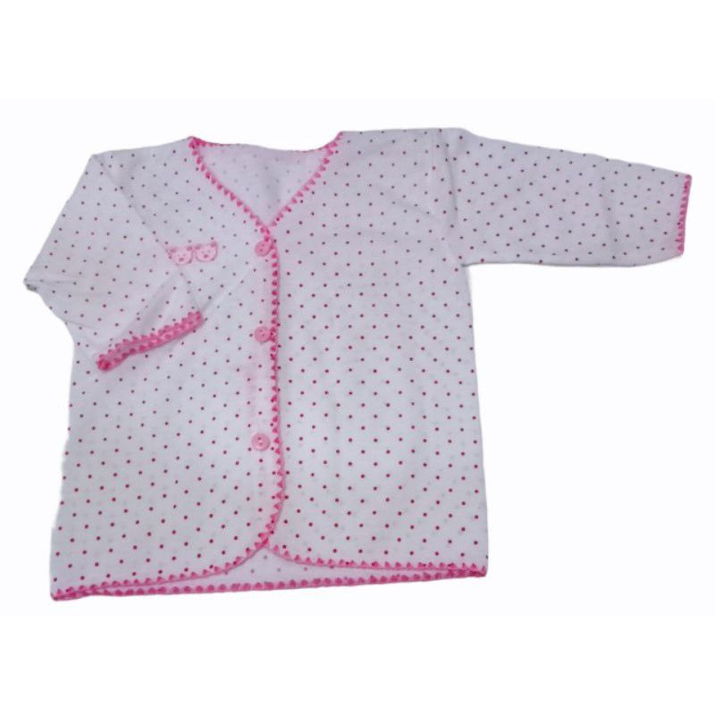 3 PCS Baju Panjang Polkadot Bayi New Born