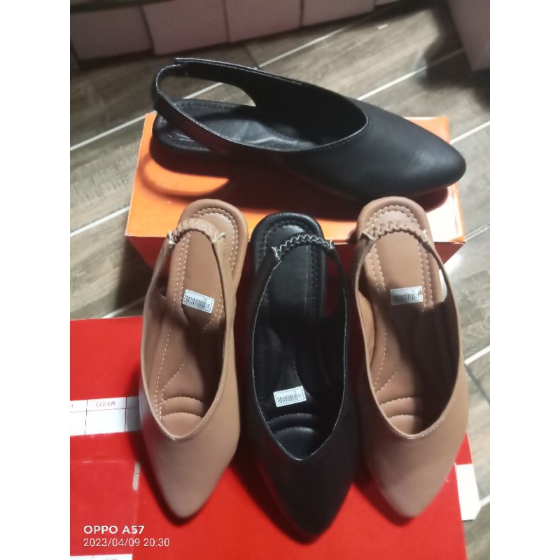 sandal vara flatshoes wanita