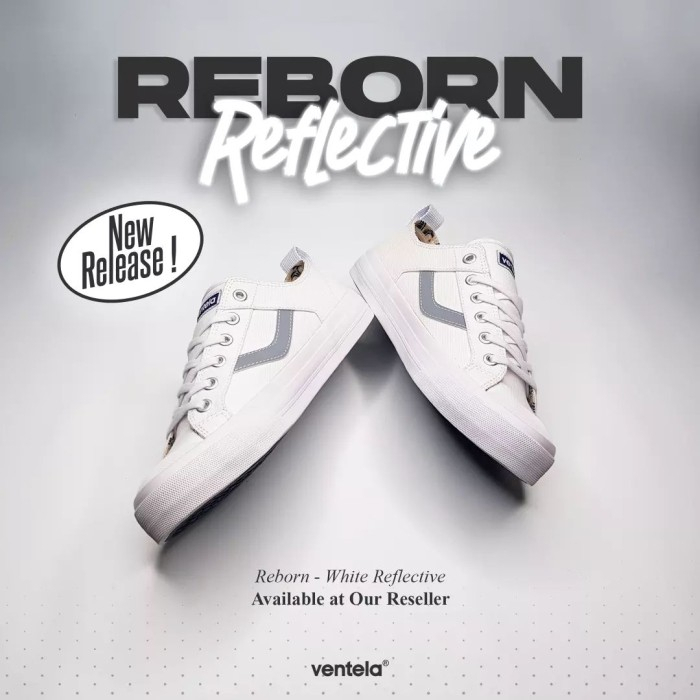 Ventela Reborn Reflective Low White