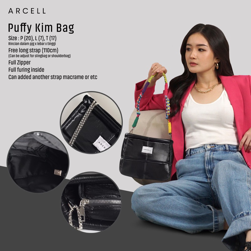 ARCELL - PUFFY KIM BAG | Tas Selempang Wanita