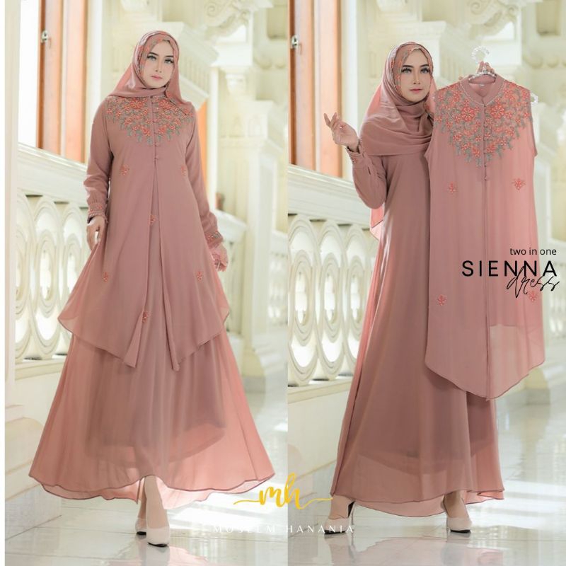 FASHION MUSLIM//SIENNA SET SERIES INNER+OUTER//SERAGAMAN KELUARGA//BAJU PESTA LAMARAN//BAJU WISUDA//BAJU LEBARAN//BAJU KONDANGAN//KODE RR