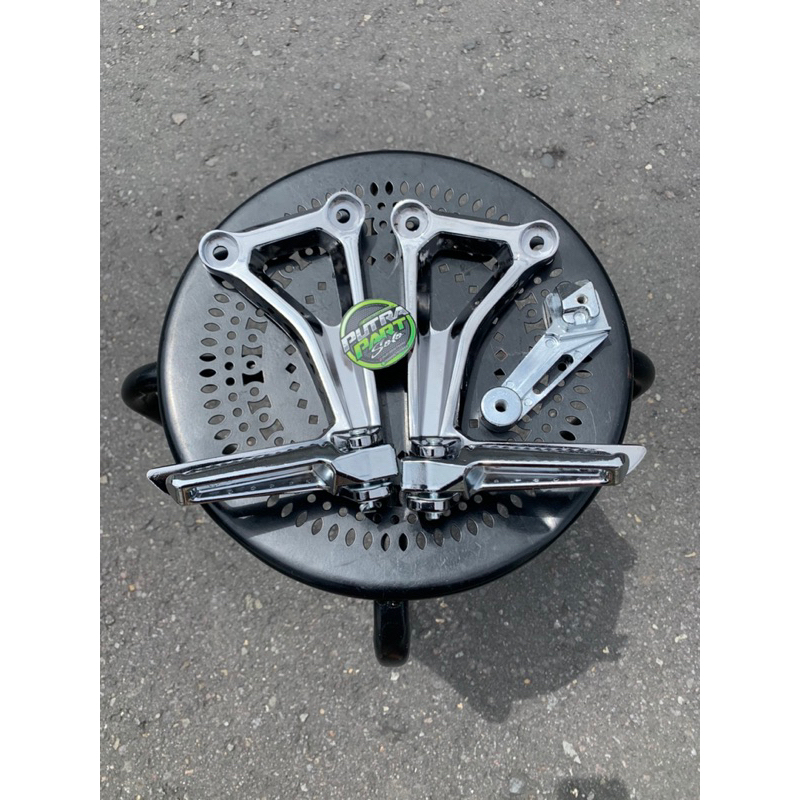 Postep belakang footstep postep cbr k15 cbr k45 cbr 650f crome crom postep cbrk15 crome