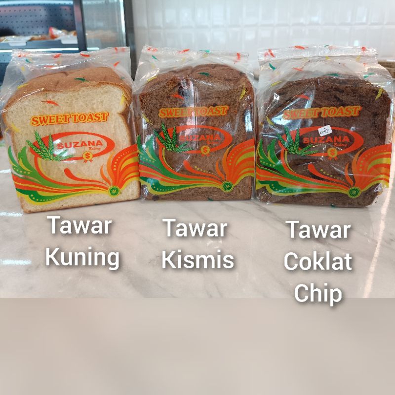 ROTI TAWAR  KUNING SUZANA BAKERY