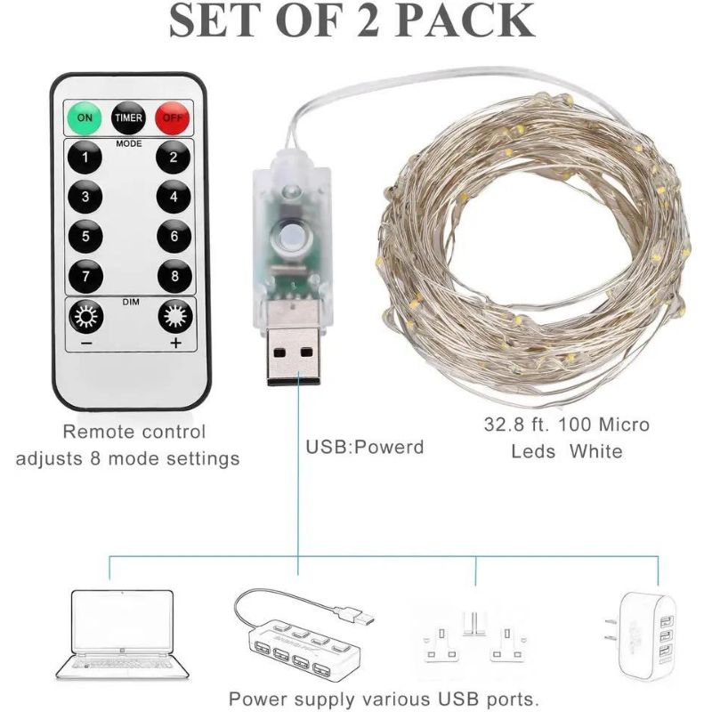 LAMPU RUNING STRING 5V USB 10M / 5M CONTROLLER REMOTE SENSOR SUARA BLUETOOTH SMART LED 17K HIAS BERJALAN RGB FULL COLOR WATERPROOF