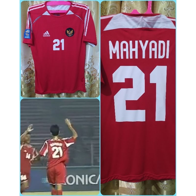 Jersey Retro Timnas Indonesia Final Piala Tiger AFF 2004 Home