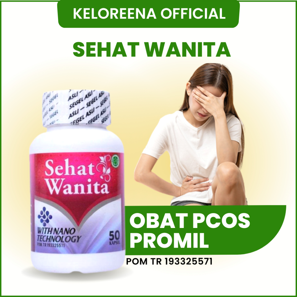 Obat PCOS Untuk Program Hamil Bpom Penyubur Kandungan Kesuburan Rahim Pelancar Telat Datang Bulan Me