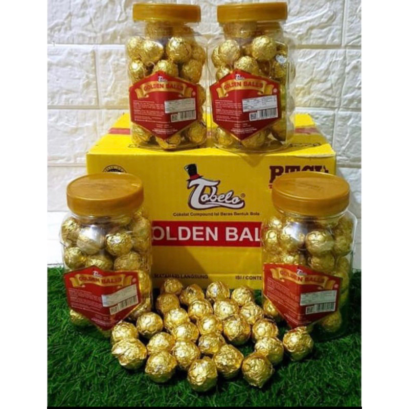 

Tobelo Golden Ball / Isi 40 / Cokelat Lebaran / Cokelat Hari Raya / Hampers Lebaran / Jajan Lebaran