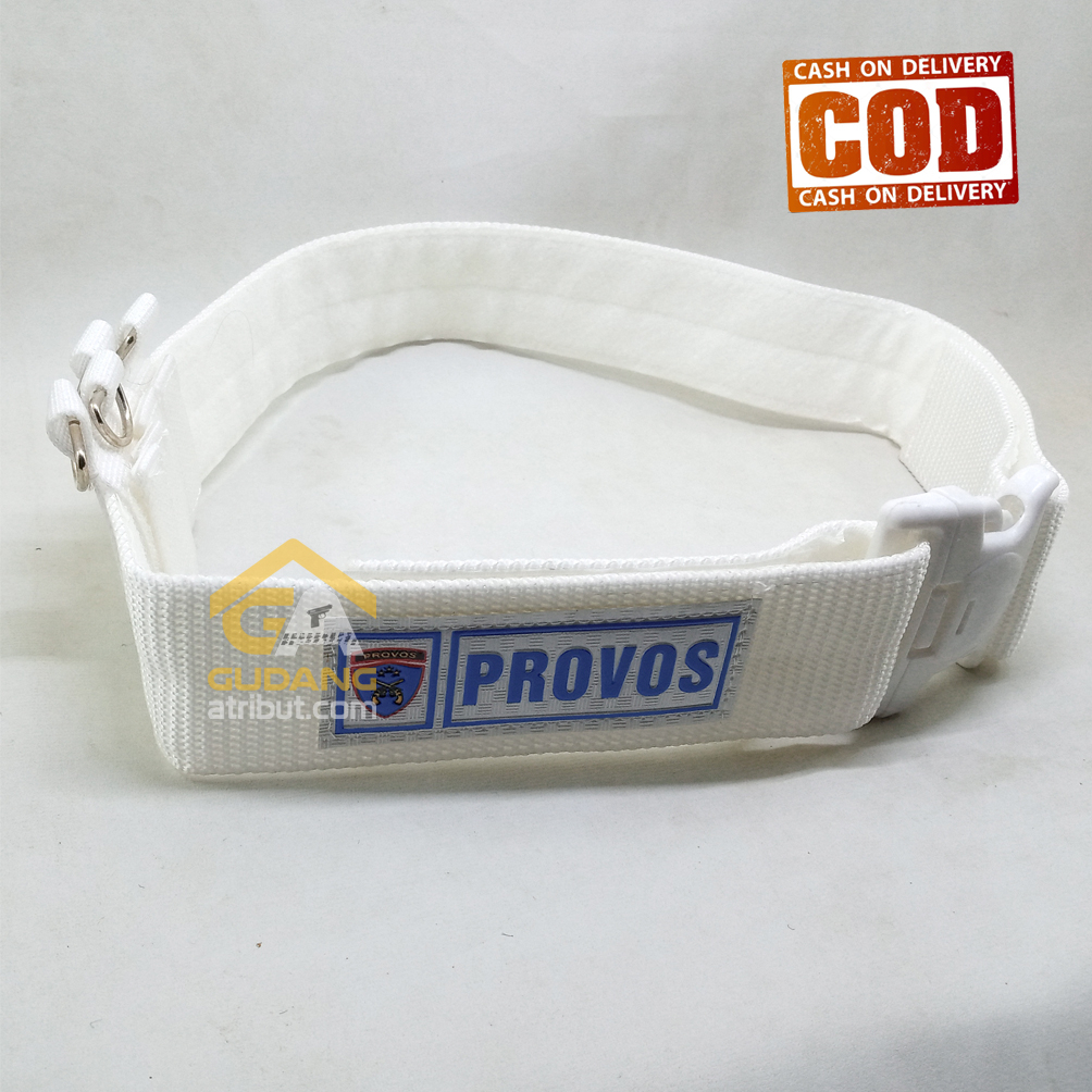 Sabuk Provost Blackhawk / Sabuk Provos Polri / Sabuk PDL Provost / Sabuk Provost Blackhawk Putih / Sabuk PDL Provost Putih