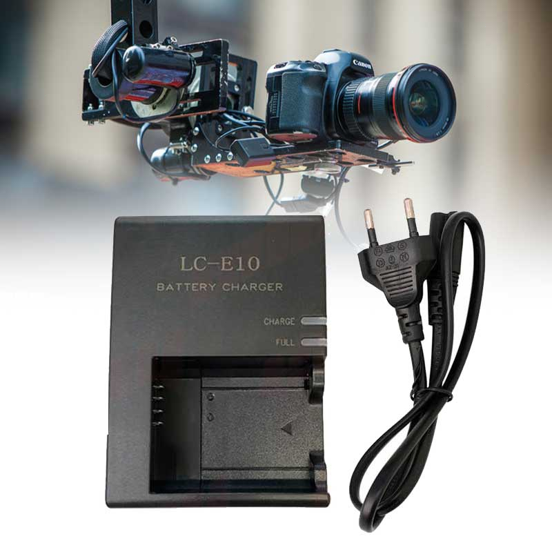 Charger Canon LC-E10 For LP-E10 Kompatibel Untuk Kamera Canon 1100D, 1200D, 1300D, 1500D, 3000D