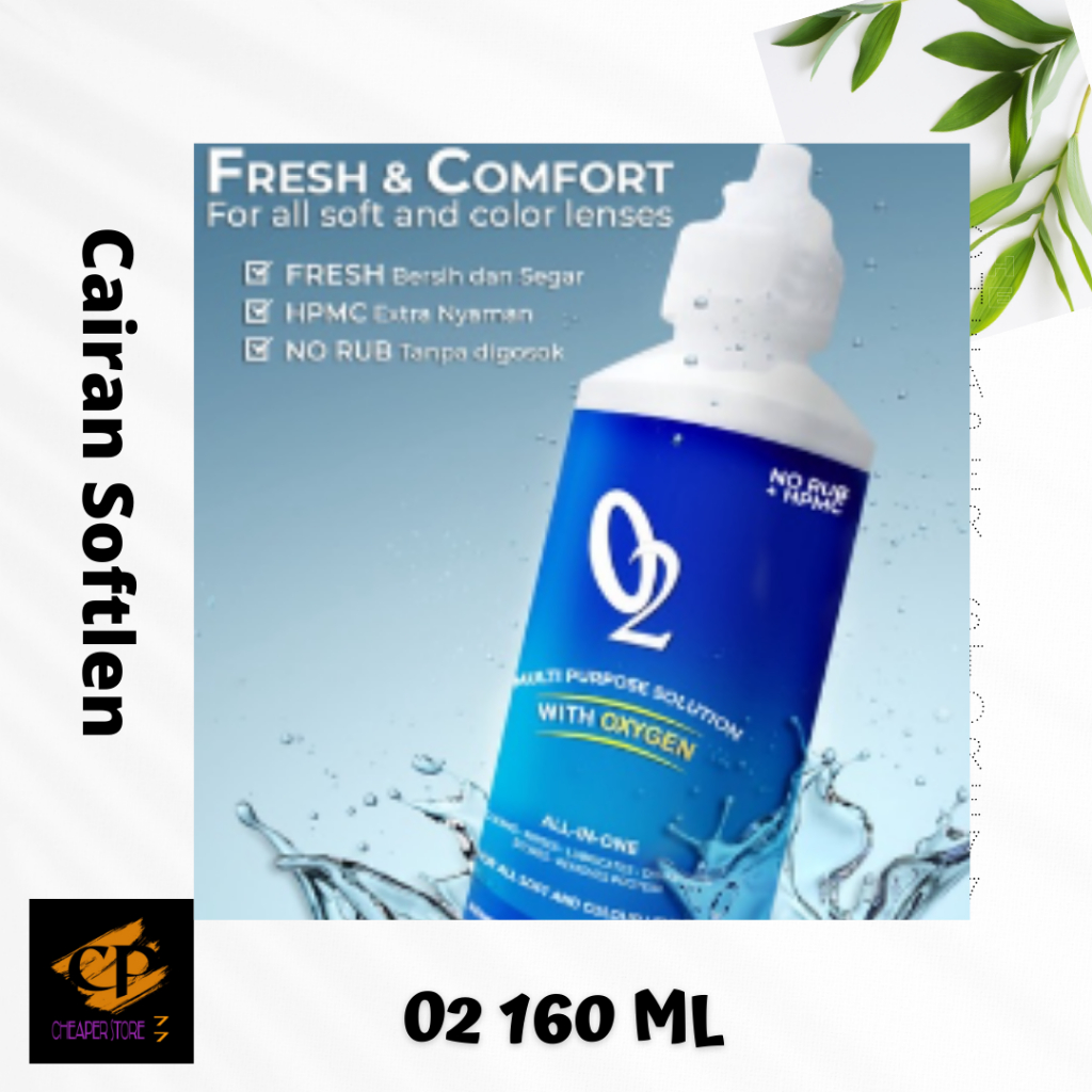 CAIRAN SOFTLENS O2 / OXYGEN 160 ML