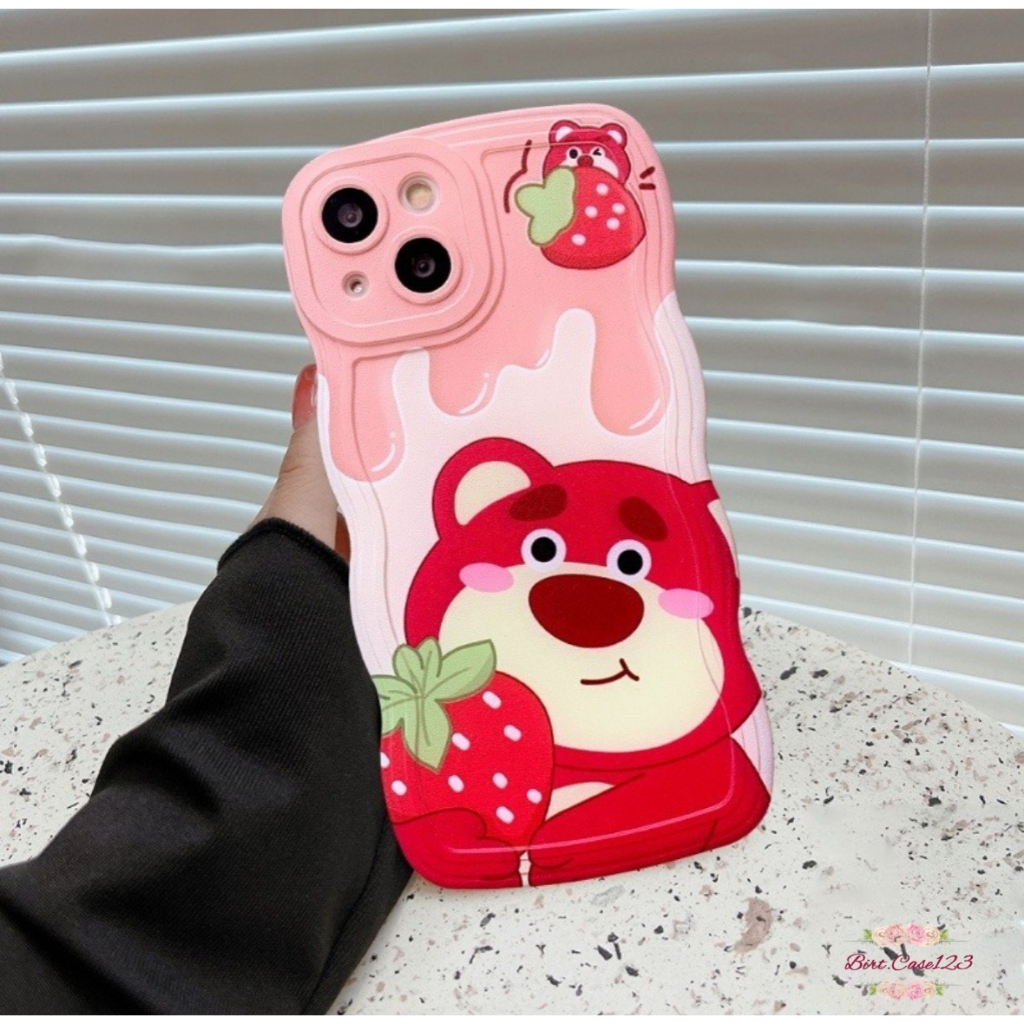 CUSTOM SOFTCASE WAVE GELOMBANG CLEAR CUSTOM LOTSO AND FRIEND FOR IPHONE 7 8 7+ 8+ X XS XR XS MAX 11 12 13 14 PRO MAX PLUS BC7556