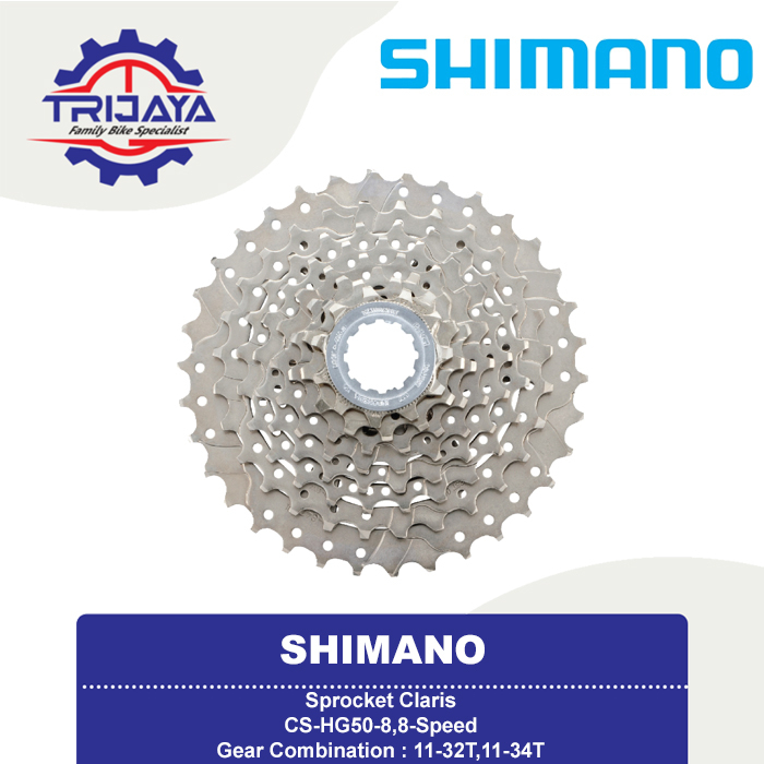 Shimano Claris CS-HG50-8 Cassette Sprocket 8 Speed