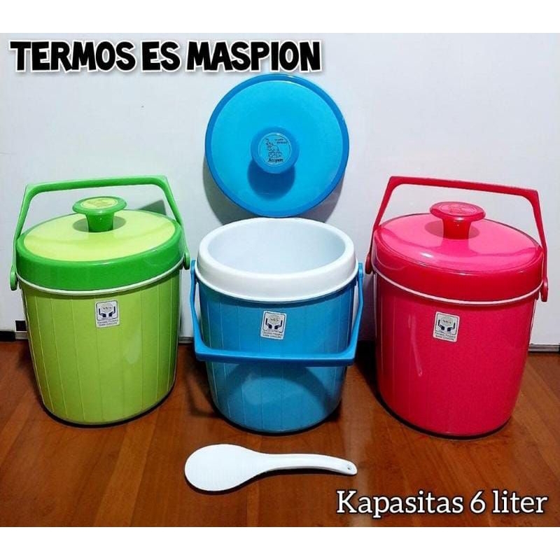 termos es termos nasi maspion 6 liter