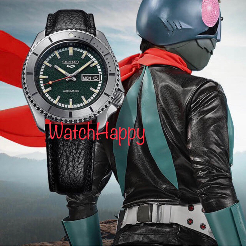 Seiko 5 Sports SRPJ91K1 Automatic Masked Rider LIMITED 55Th Anniversary SRPJ91 100%ORIGINAL WARRANTY