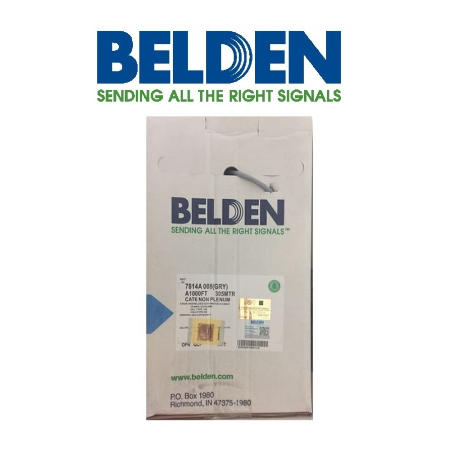 Belden UTP Cat6 Kabel Lan UTP Cat6 Belden Cat6 305 Meter