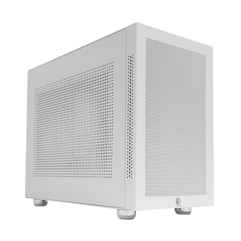 Casing CUBE GAMING AXEL V2.0 WHITE - MESH - TYPE C 3.1 - MINI CASE