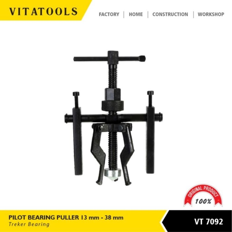 Amtech Pilot bearing Puller/ Bearing Puller 12-38MM/ Iner Bearing Pelepas Bantalan Laher