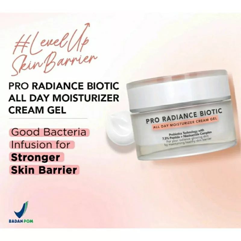 Biokos Pro Radiance Biotic All Day Moisturizer Cream Gel