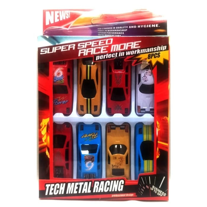 

Metal car 8pc Mainan Mobil mobilan mainan Anak Laki laki Mobil Balap