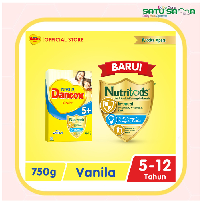 DANCOW 5+ NUTRITODS / susu anak 5-12 tahun
