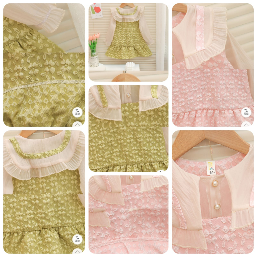 6BULAN - 4TH Dress Anak Perempuan Dress Tutu Bayi Anak perempuan