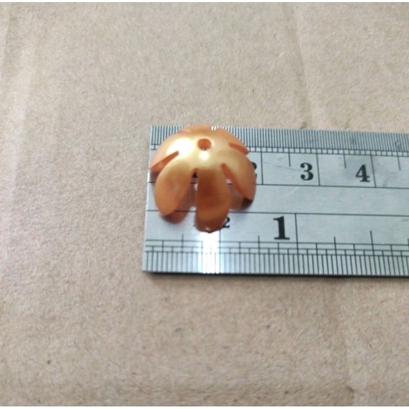 40pcs kelopak mangkok clear, hitam dan mutiara