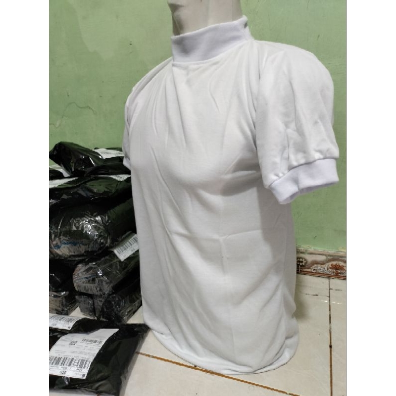KAOS DALAM PNS /SATPAM/DISHUB/WARNA PUTIH POLOS