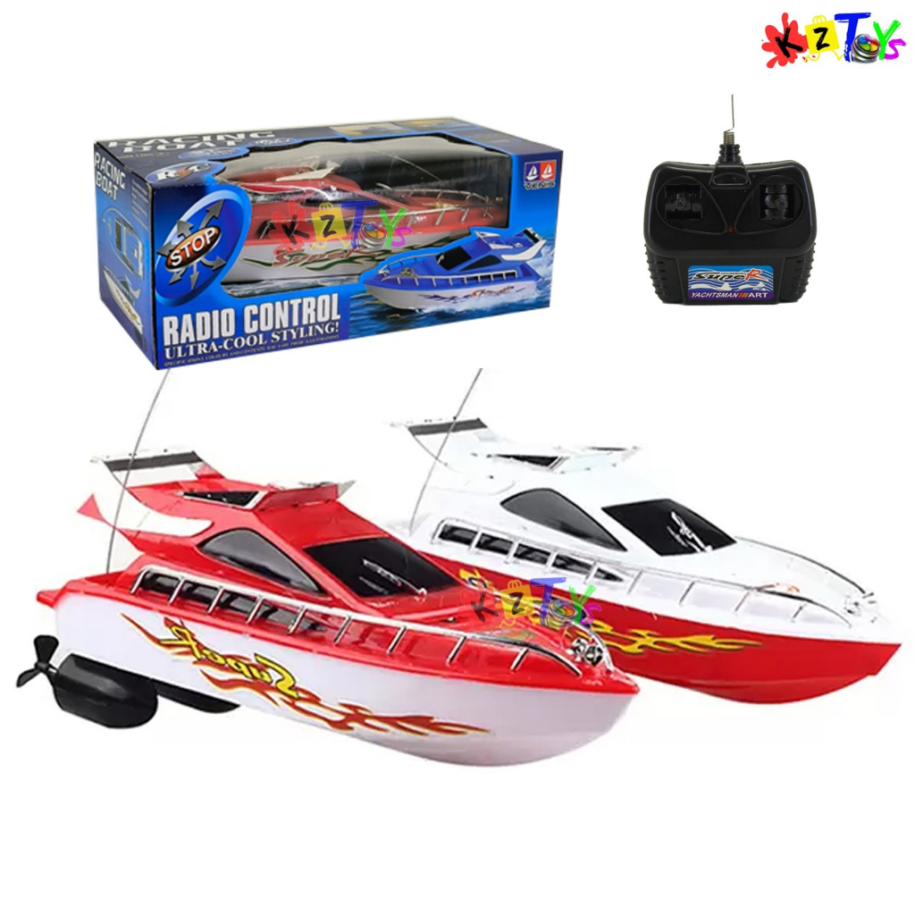 RC BOAT MAINAN PERAHU AIR 1:12 REMOTE CONTROL RACING KAPAL LAUT SUPER