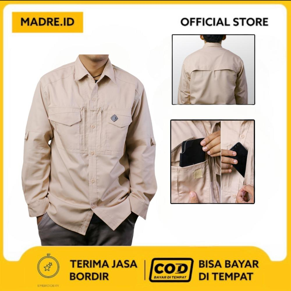 Kemeja Tactical Original Madre