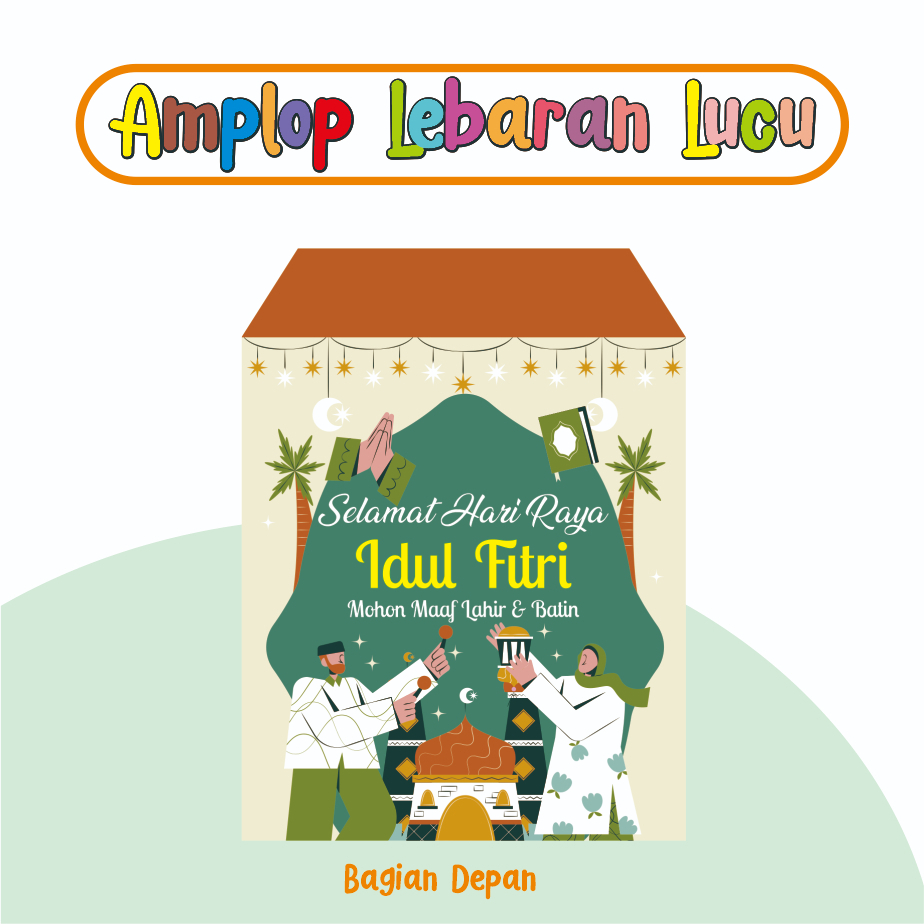 Amplop Lebaran Lucu / Amplop Lebaran Murah / Amplop thr anak / amplop anak lucu / amplop custom / amplop thr / amplop lebaran2023