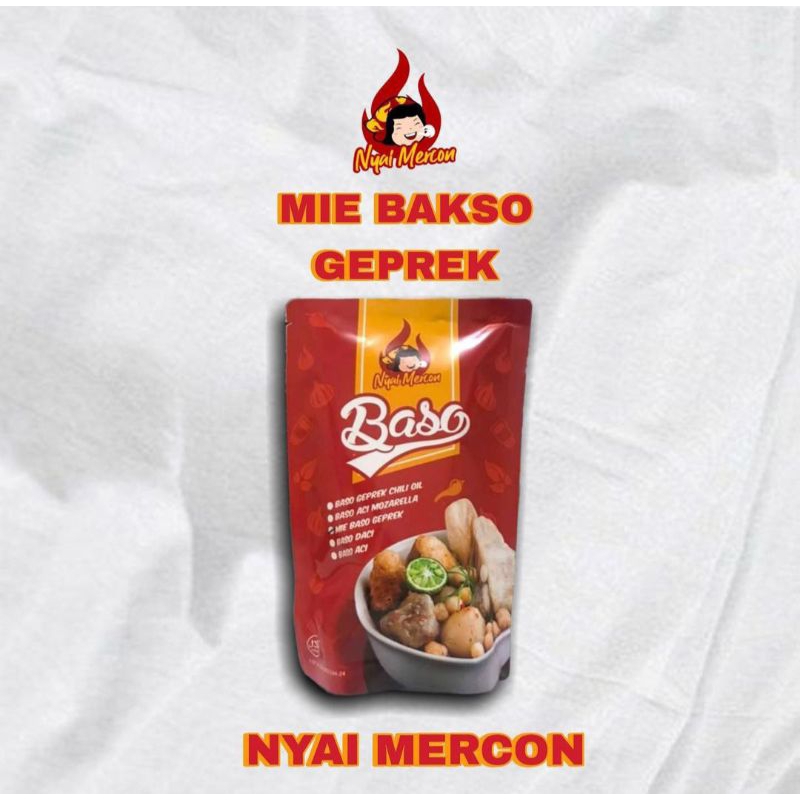 

MIE BAKSO GEPREK NYAI MERCON