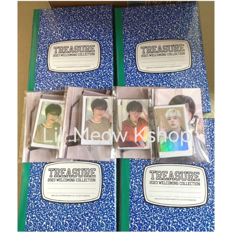 [READY STOCK] TREASURE OFFICIAL 2023 WELCOMING KiT COLLECTION (Sealed) + OFFICIAL POB GIFT