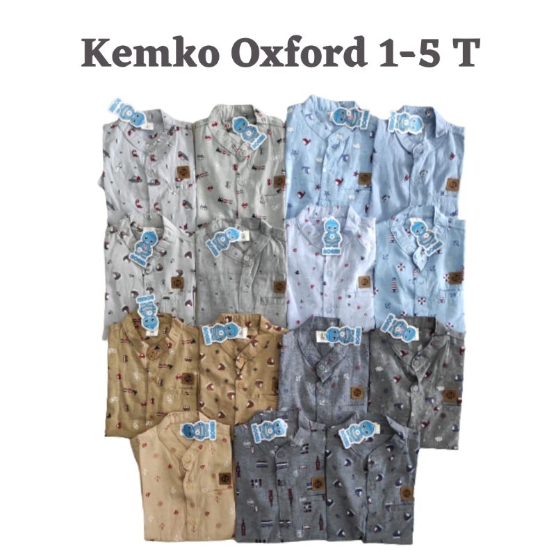 Kemeja Anak Oxford 1-5 Tahun