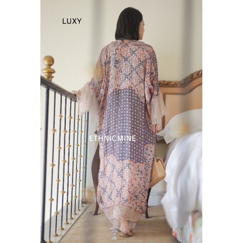 Anjani Raya (dress lebaran batik viscose lace premium)