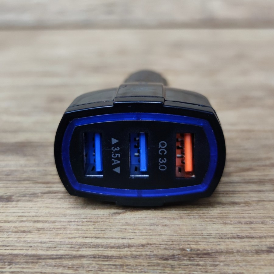 CHARGER / CASAN MOBIL + 3USB ( 6A ) &quot; Model AN - 88 &quot;