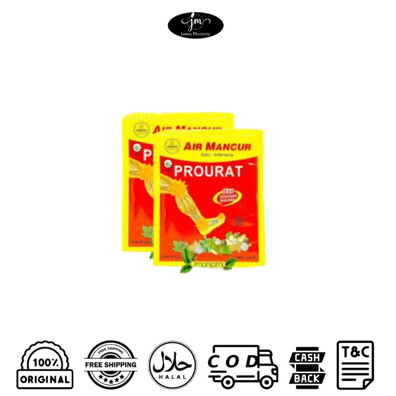 

Jamu Prourat 1 pack 10 sachet