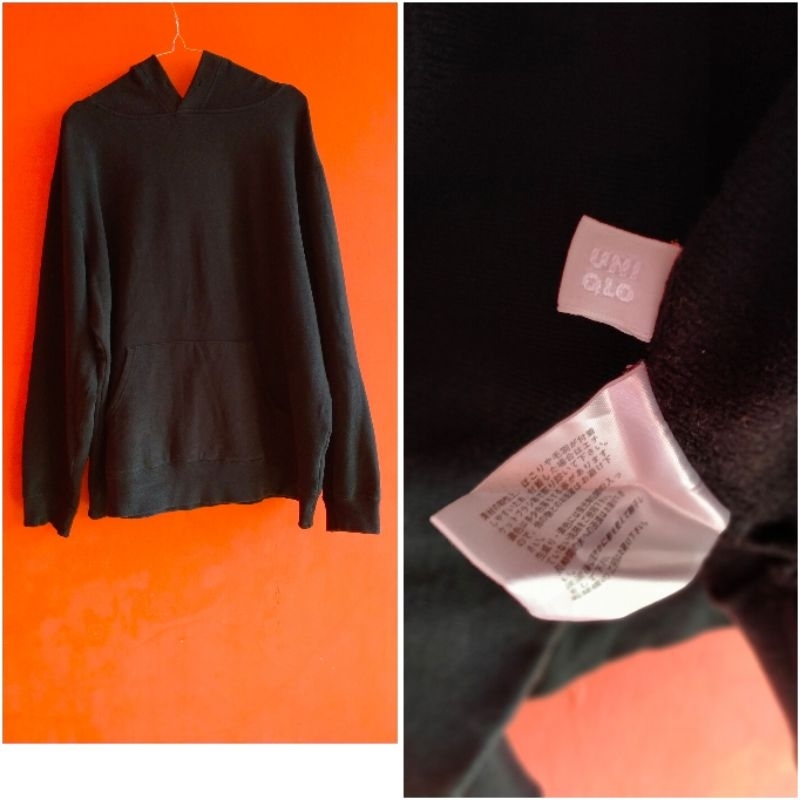 UNIQLO HOODIE "BASIC BLACK" : UNIQLO